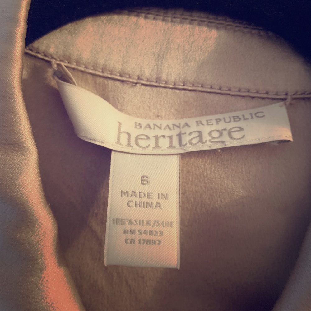 Banana Republic Heritage Collection Silk Dress